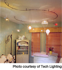 Lighting for a children's bedroom