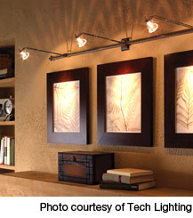 Accent lighting artwork